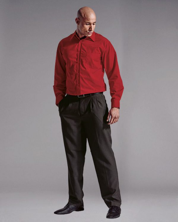 Mens Basic Shirt Long Sleeve