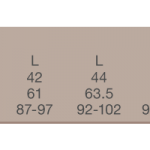 Poly Cotton Conti Suit - Size Guide